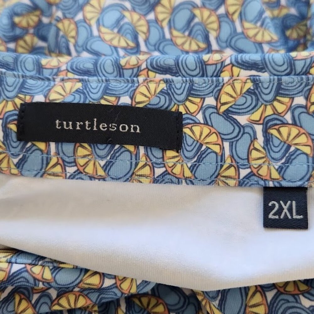 Turtleson Men's Short Sleeve Polo Shirt in size 2XL - Picture 2 of 5